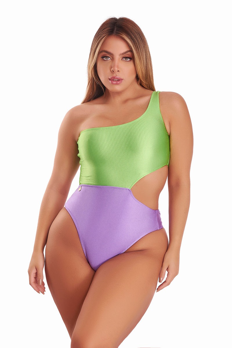 Two Color Swimsuit